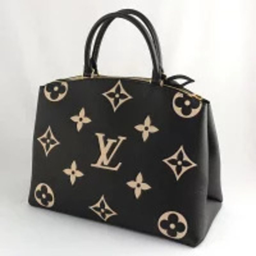 Louis Vuitton Monogram Palais Grand bicolor handbag black Empreinte bag